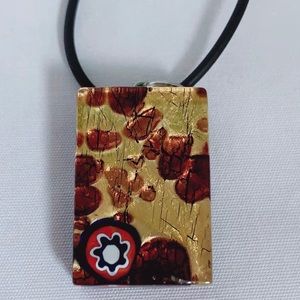 Venetian Murano glass necklace